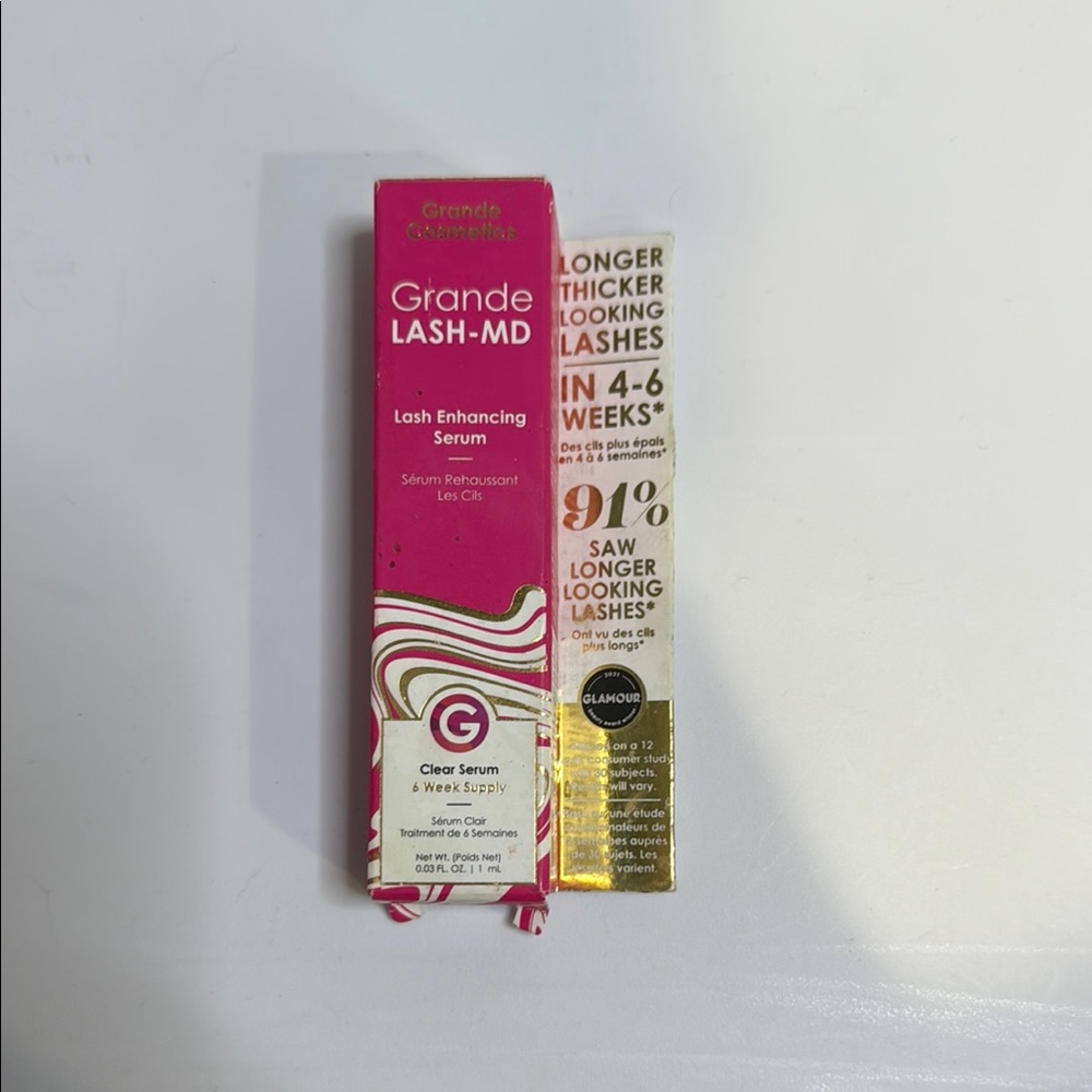 Grande Cosmetics Lash Enhancing Serum - Pink and Gold
